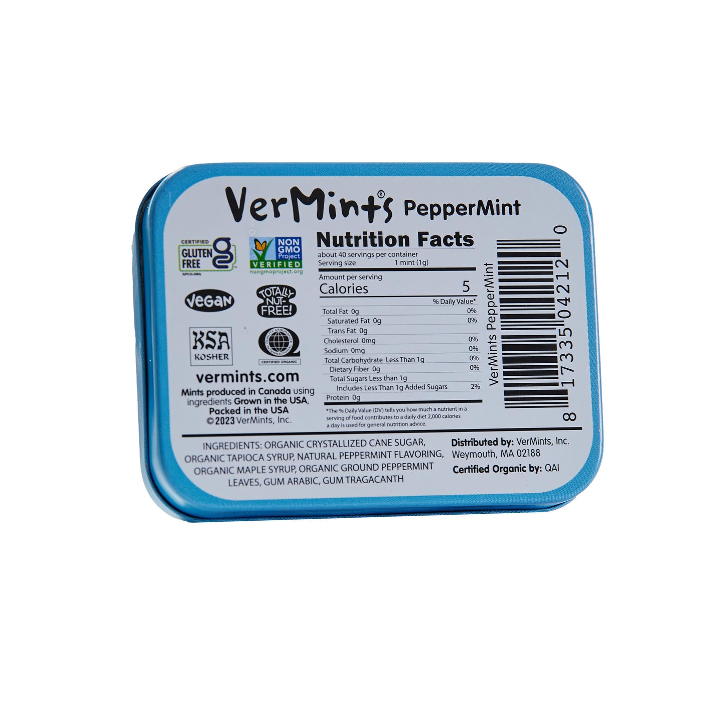 Peppermint: Standard Tin